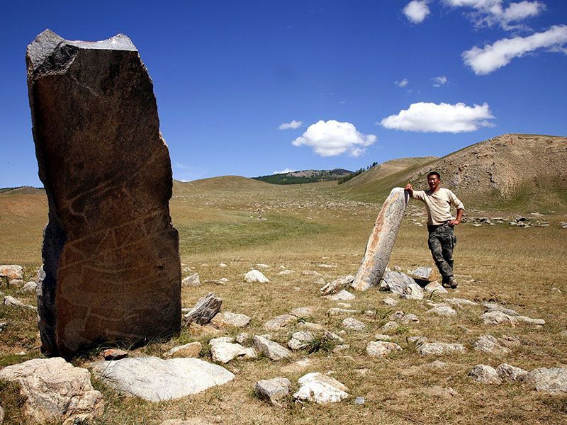 Steppenfuchs Reisen - Hirschsteine in der mongolischen Steppe