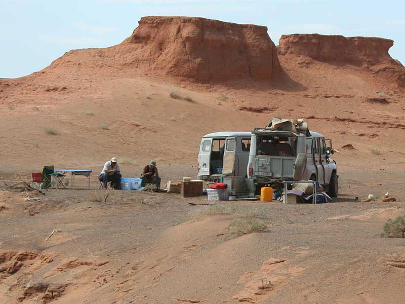 Steppenfuchs Reisen - Camping in der Gobi