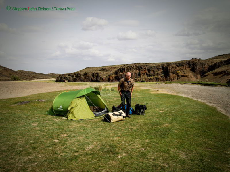 Sterppenfuchs Reisen - Zelten in der Mongolei