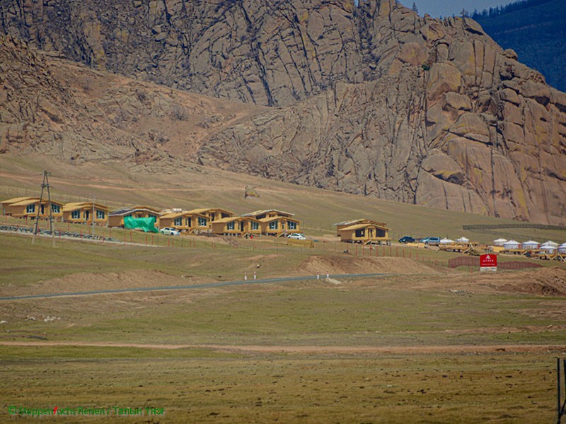 Steppenfuchs Reisen - Tereltsch - Mongolia - Blockhäuser