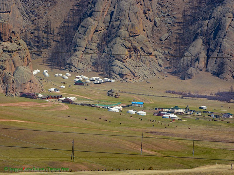 Steppenfuchs Reisen - Tereltsch - Mongolia - Jurtencamps