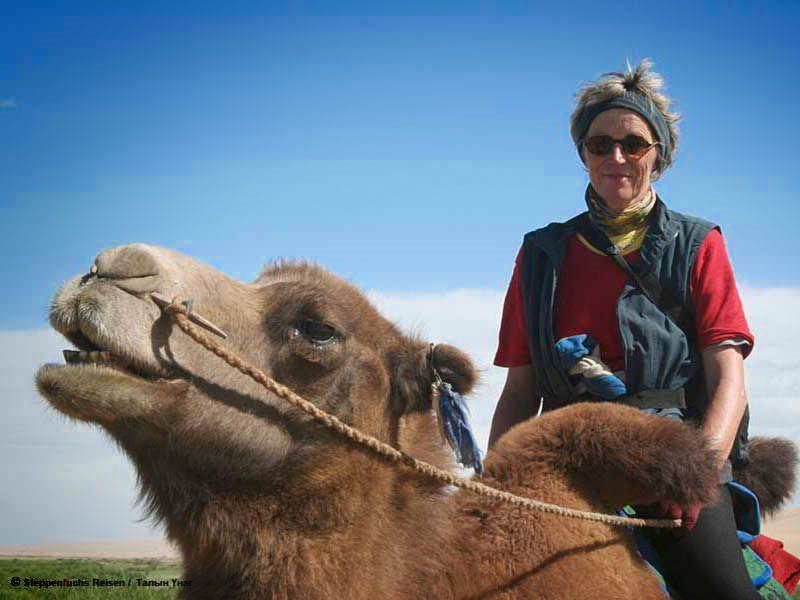 Steppenfuchs Reisen - Mit Kamelen unterwegs
