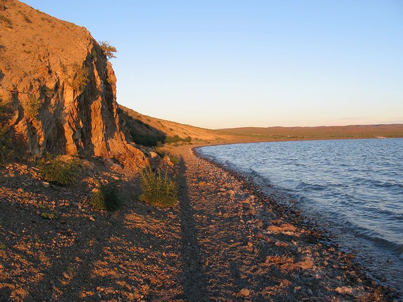 Steppenfuchs Reisen - Am Ogii Nuur See
