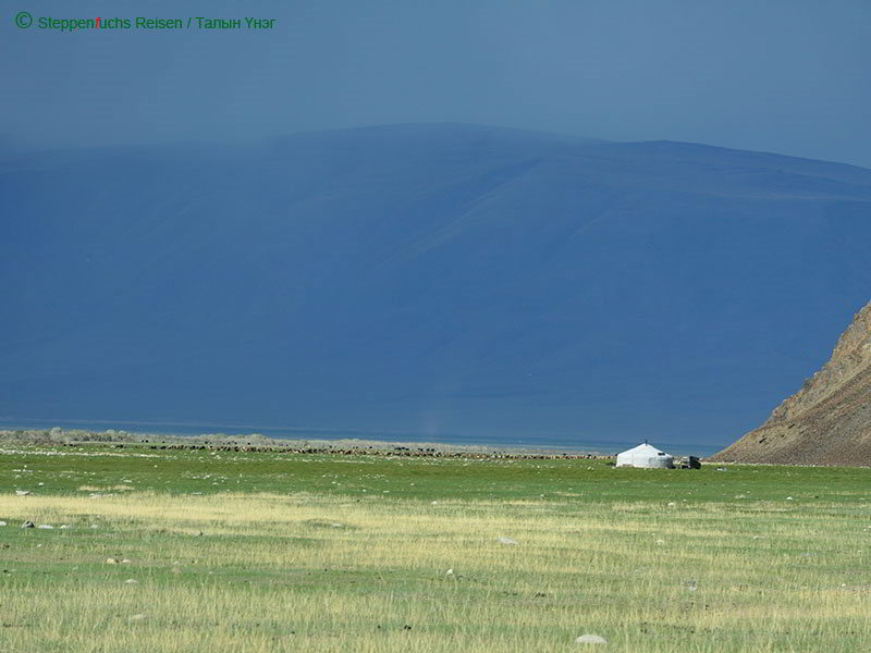 Steppenefuchs Reisen - Nomadenjurte in der Weite des Altaigebirges