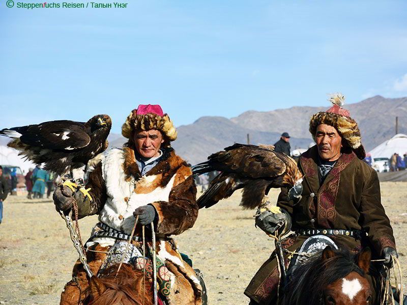 Steppenfuchs Reisen - Adlerjäger im Altai gebirge