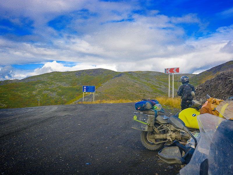 Steppenfuchs Reisen - Road of the bones Irgendwo auf dem Weg nach Magadan
