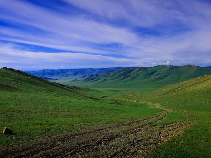 Steppenfuchs Reisen - mongolische Berglandscahft
