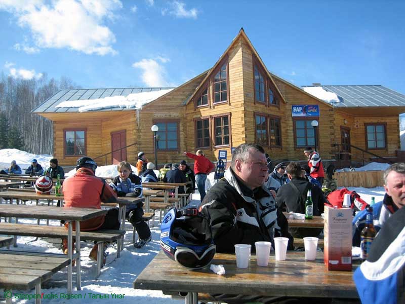 Steppenfuchs Reisen - Skihütte lake baikal