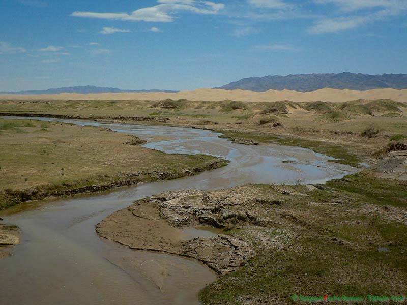 Steppenfuchs Reisen - Wasser in der Gobi