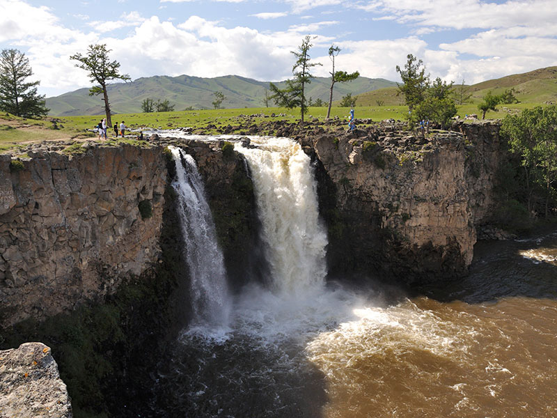 Steppenfuchs Reisen - Orchon Wasserfall