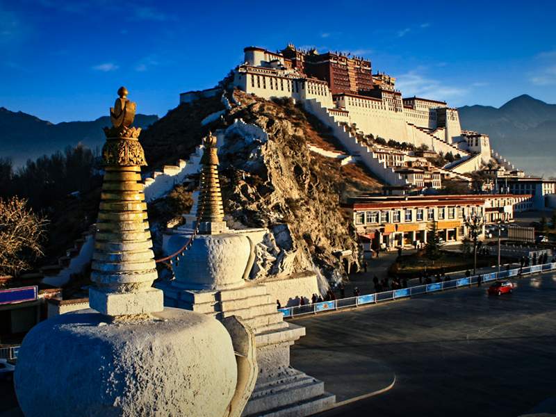 Steppenfuchs Reisen - Potala Palast Lhaasa